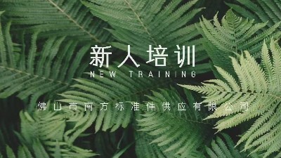 5月新人培训会